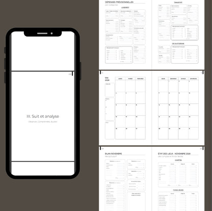 Budget Planner - Édition 2026 (Version française)