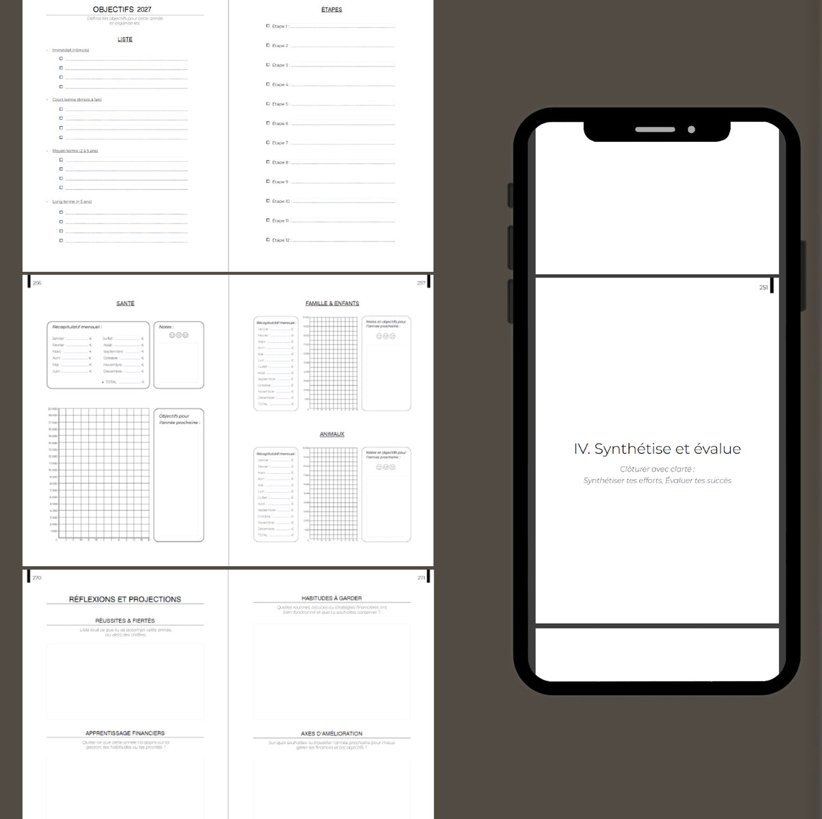 Budget Planner - Édition 2027 (Version française) -