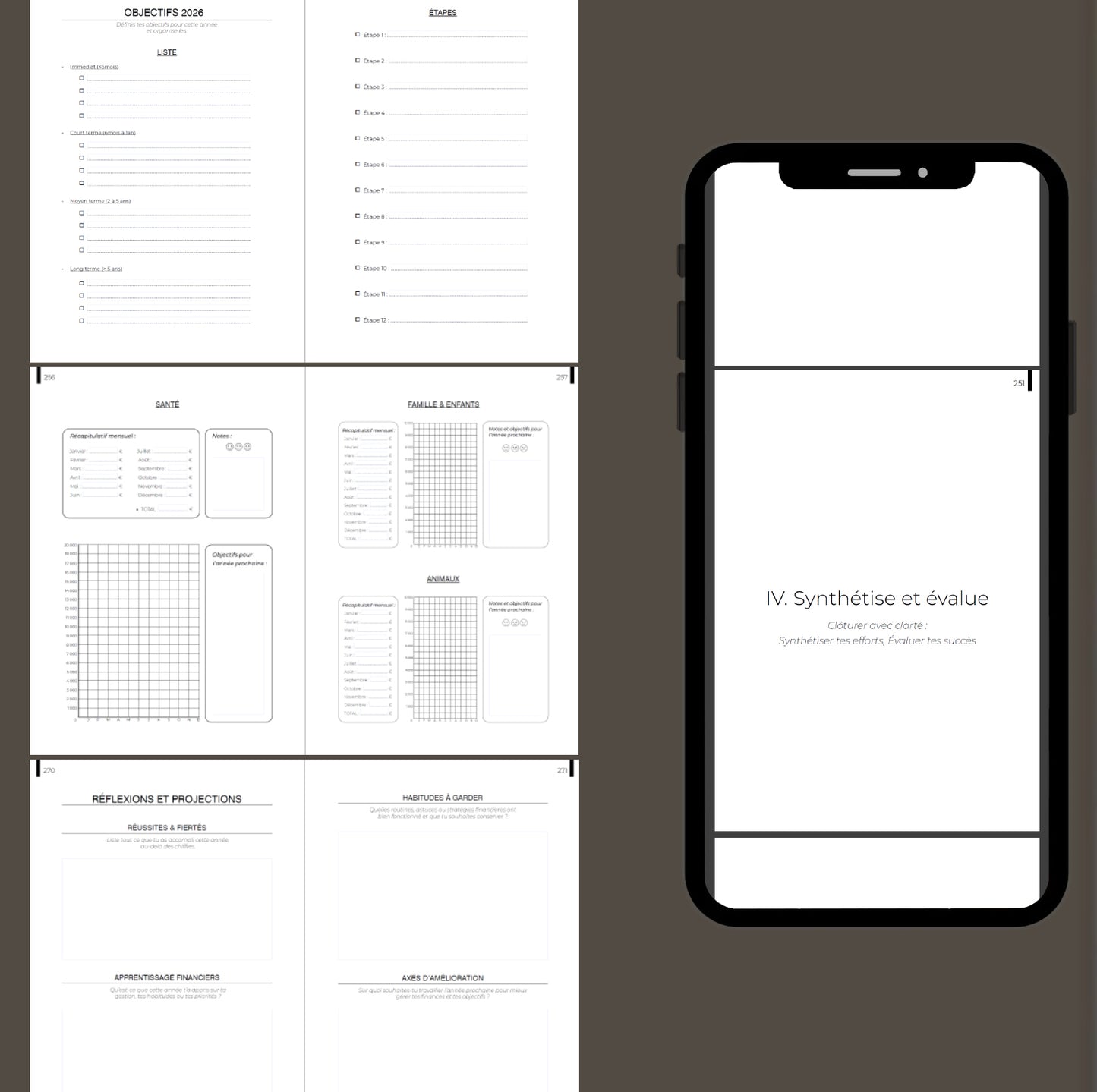 Budget Planner - Édition 2026 (Version française)